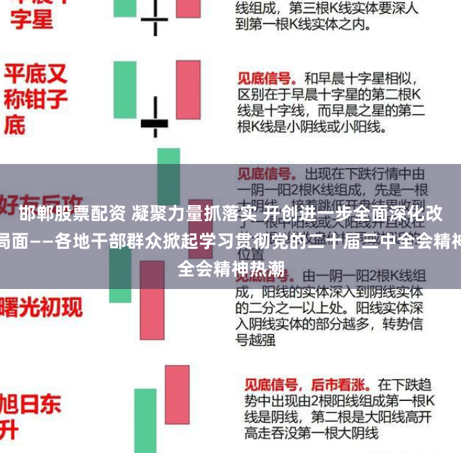 邯郸股票配资 凝聚力量抓落实 开创进一步全面深化改革新局面——各地干部群众掀起学习贯彻党的二十届三中全会精神热潮