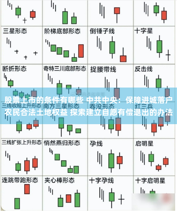 股票上市的条件有哪些 中共中央：保障进城落户农民合法土地权益 探索建立自愿有偿退出的办法